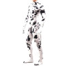 CosplayDogs Combinaison Cosplay Chien Dalmatien Noir-Blanc